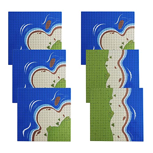 Apostrophe Games island baseplate corner beach plate a provides stable foundation for creative builds.