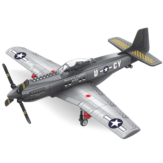 Apostrophe Games P-51 Mustang propeller rotation adds dynamic play