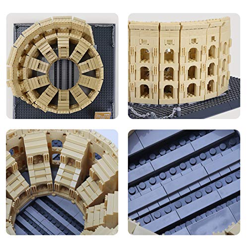 Apostrophe Games Roman Colosseum details highlight arches and columns for a realistic display.