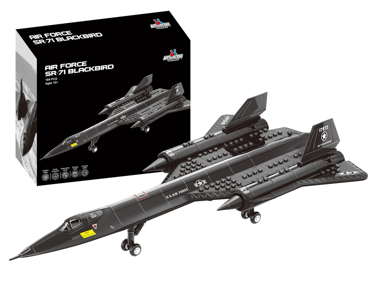 Apostrophe Games SR-71 Blackbird nose detail for realistic modeling and display.