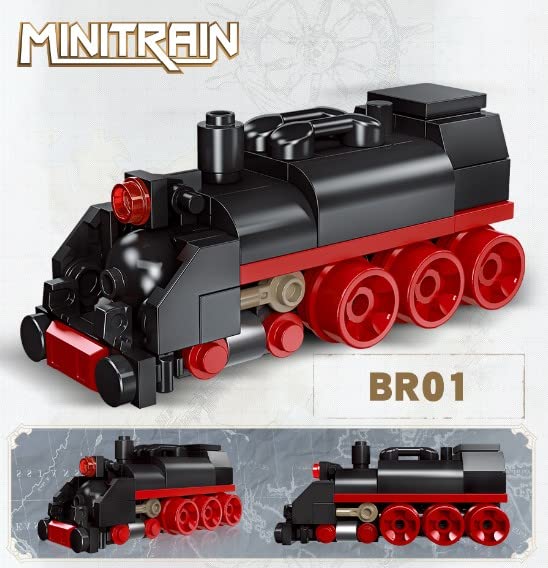 Apostrophe Games steam engine collection 463 pieces for versatile building sessions.
