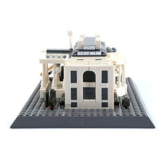 Apostrophe Games White House smooth connection pieces support easy assembly.