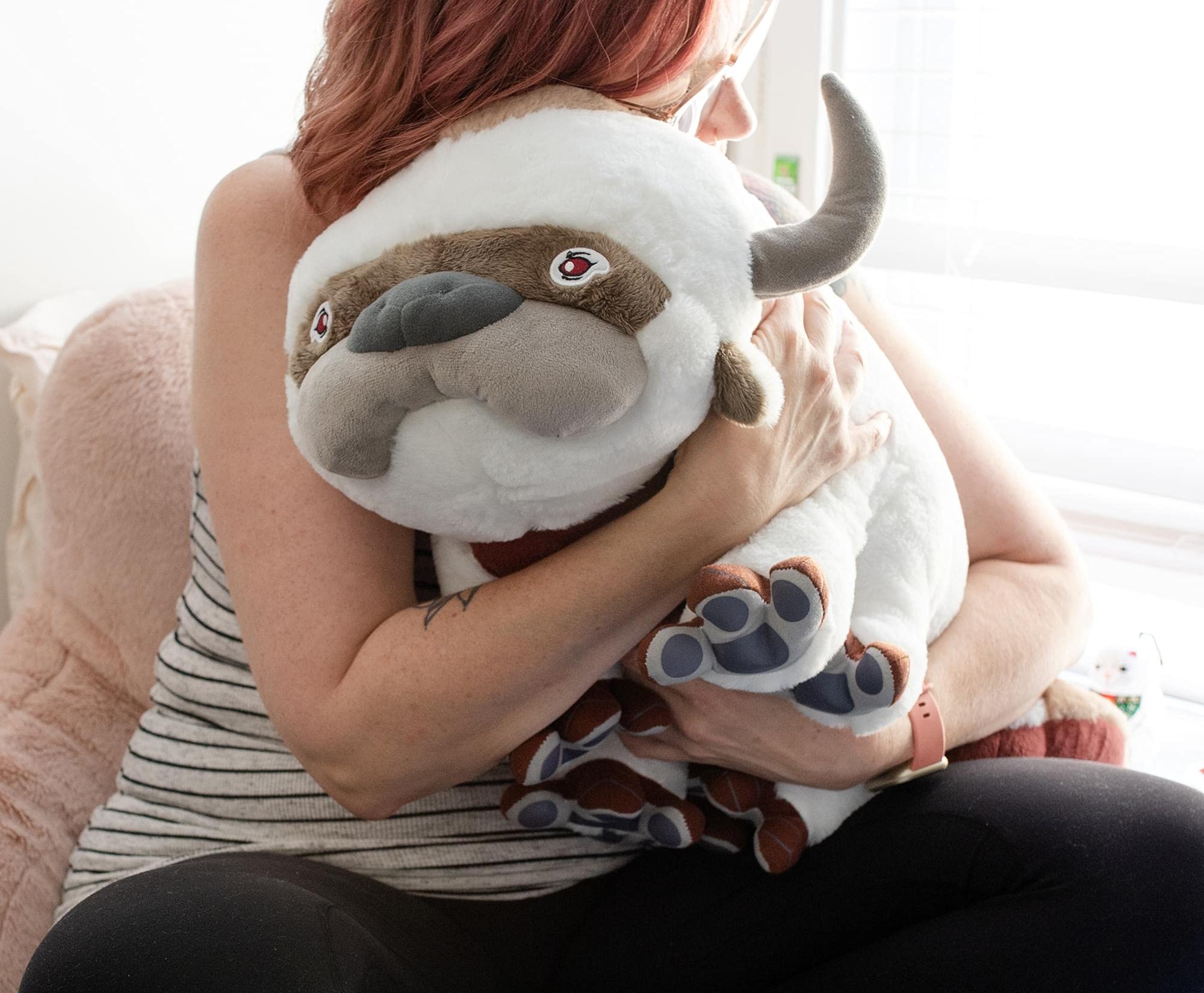 Appa plush 22-inch ready for bedtime snuggles and imaginative adventures.