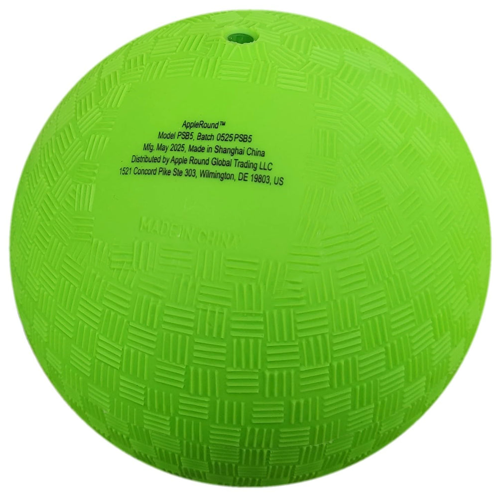 AppleRound 5-inch basketball, lightweight and beginner-friendly for toddlers.