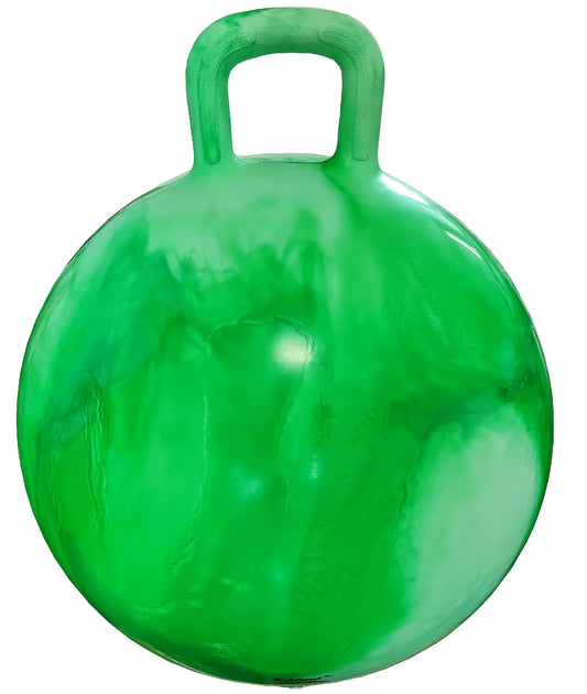 AppleRound Hippity Hoppity Hopball green cloud design for active play