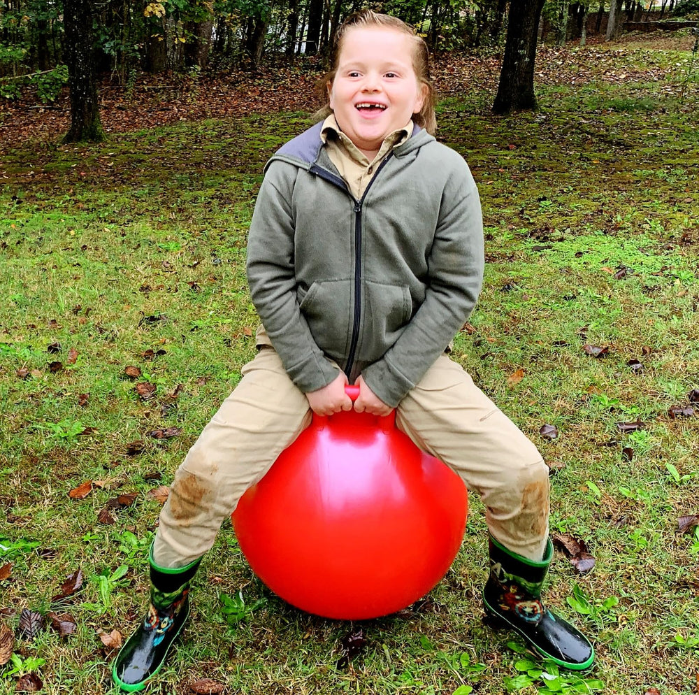 AppleRound versatile ball for indoor and outdoor playtime.