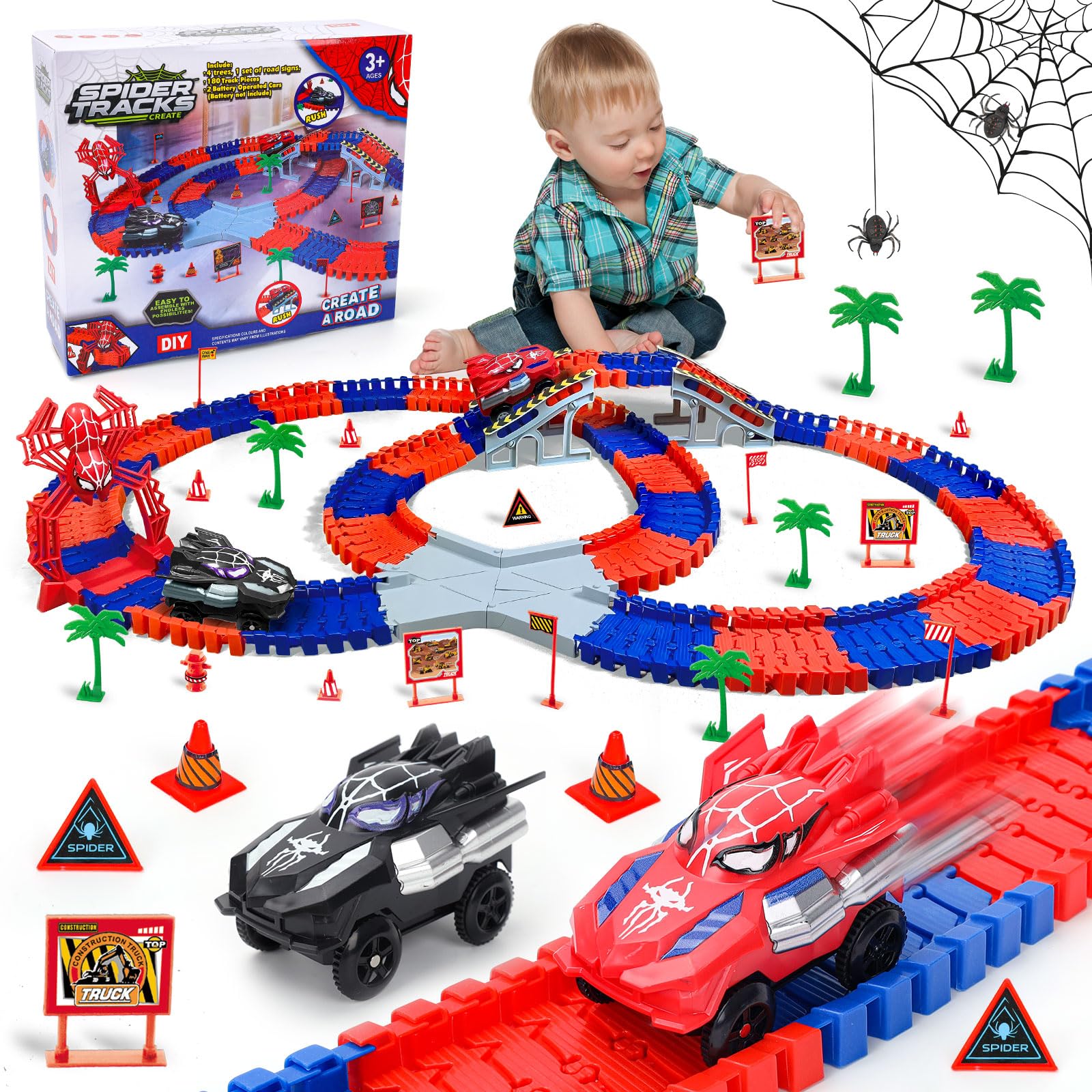 Appoft Spider Hero assembly guide enables quick, engaging setup for kids.