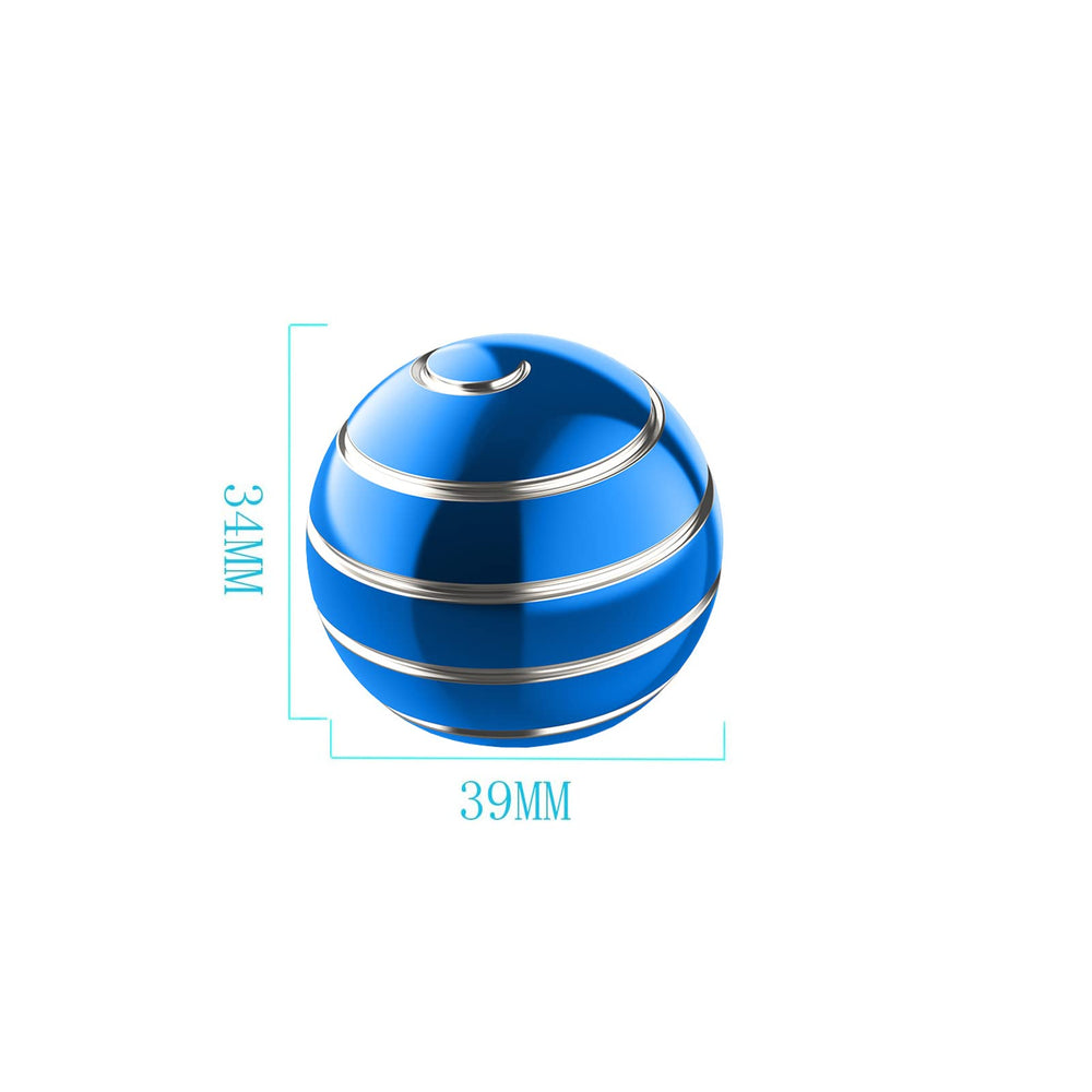 Apqdw kinetic desk ball spins on flat surface with mesmerizing illusion.