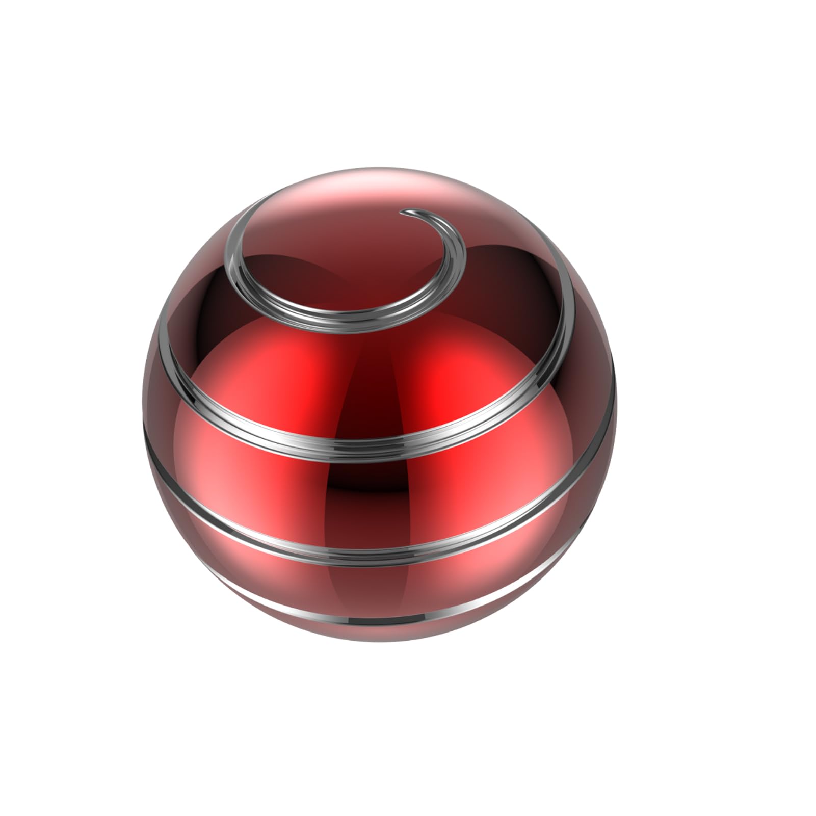 Apqdw kinetic desk toy red close-up spinning ball boosts focus.