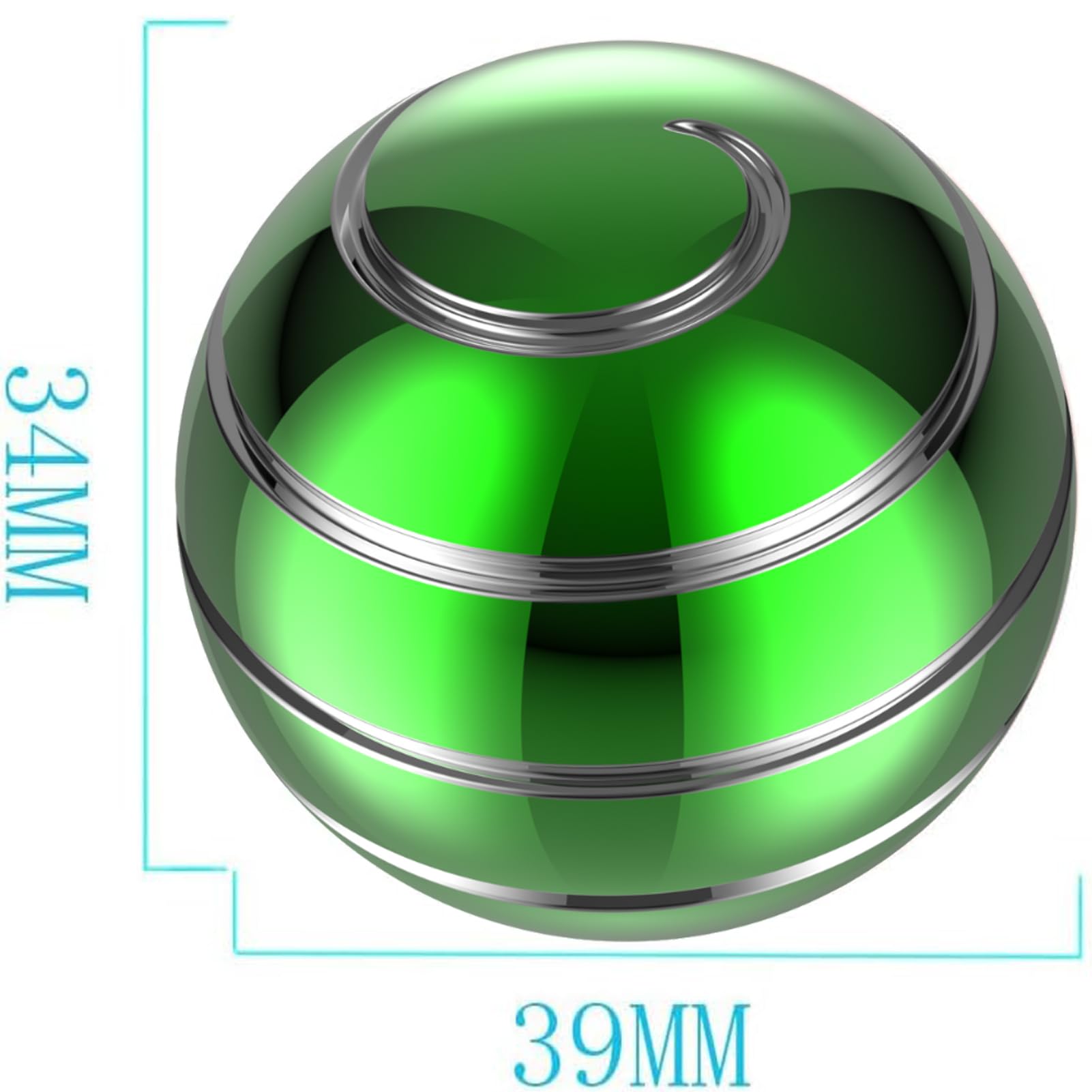 Apqdw kinetic desk toy rotation smooth illusion spins for calm focus.