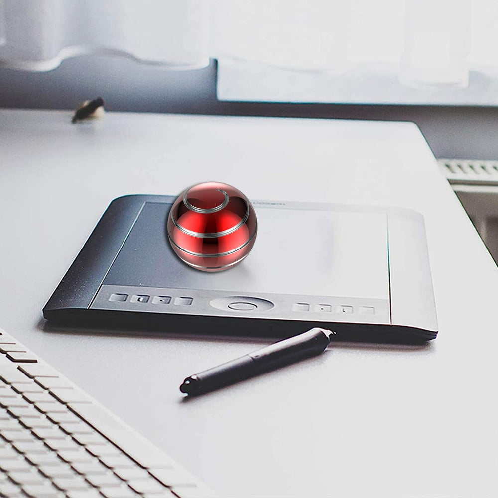 Apqdw kinetic desk toy pocket-size red design for portability.