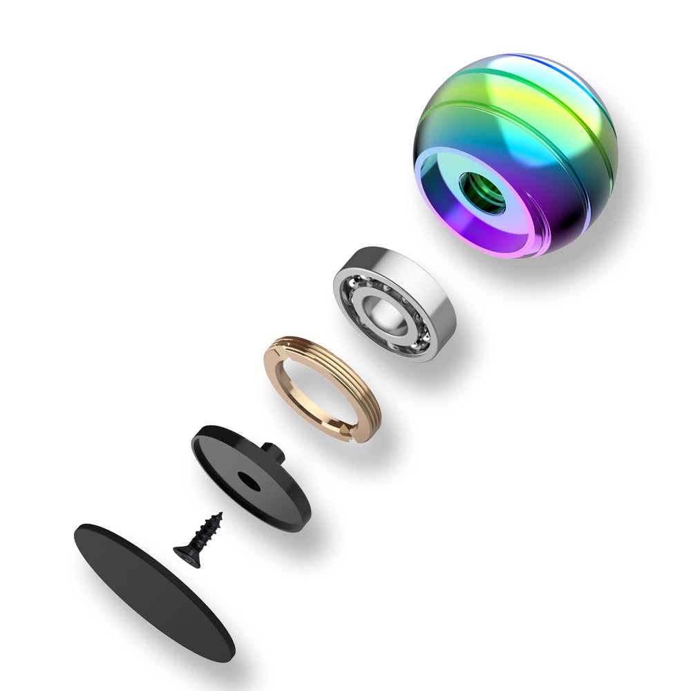 Apqdw kinetic spinning ball rainbow illusion promotes calm during quick breaks