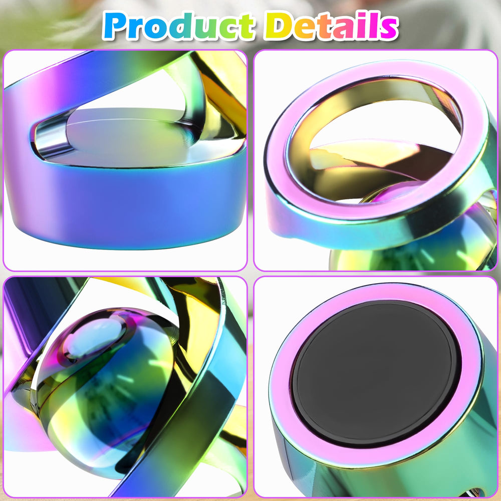 Apqdw kinetic desk toy close-up spin showcases balanced rotation.