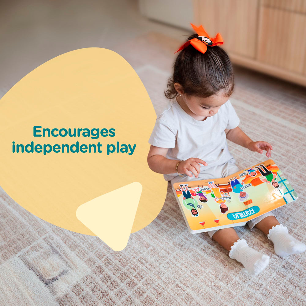 Aprende Peque Dance & Play song buttons enable quick musical moments