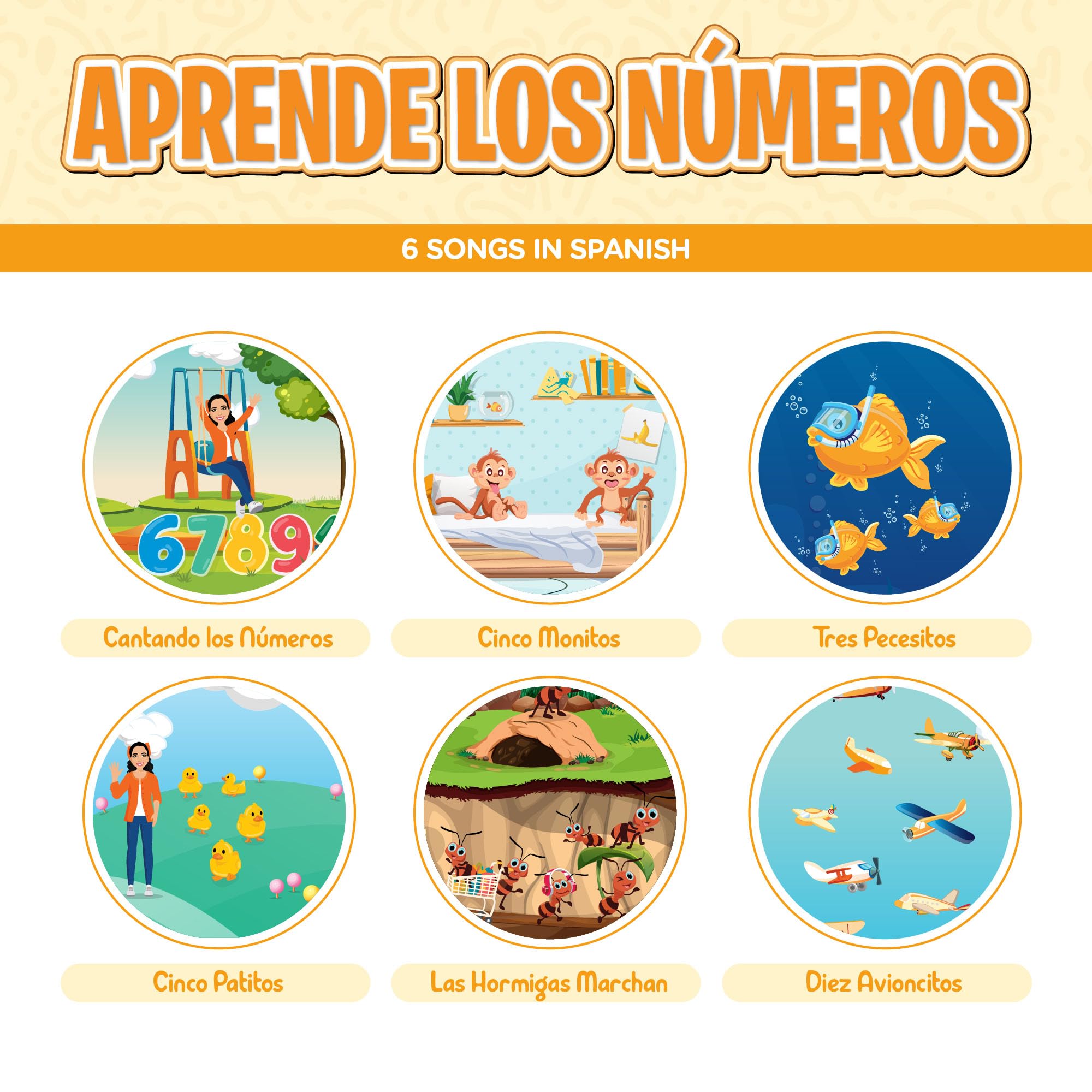 Family-friendly scene promoting singing, counting, and shared learning moments with Isa.
