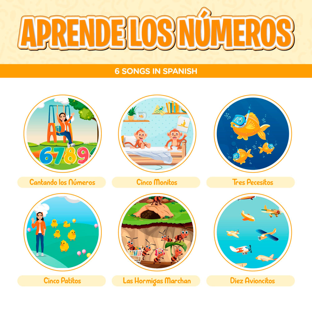Family-friendly scene promoting singing, counting, and shared learning moments with Isa.