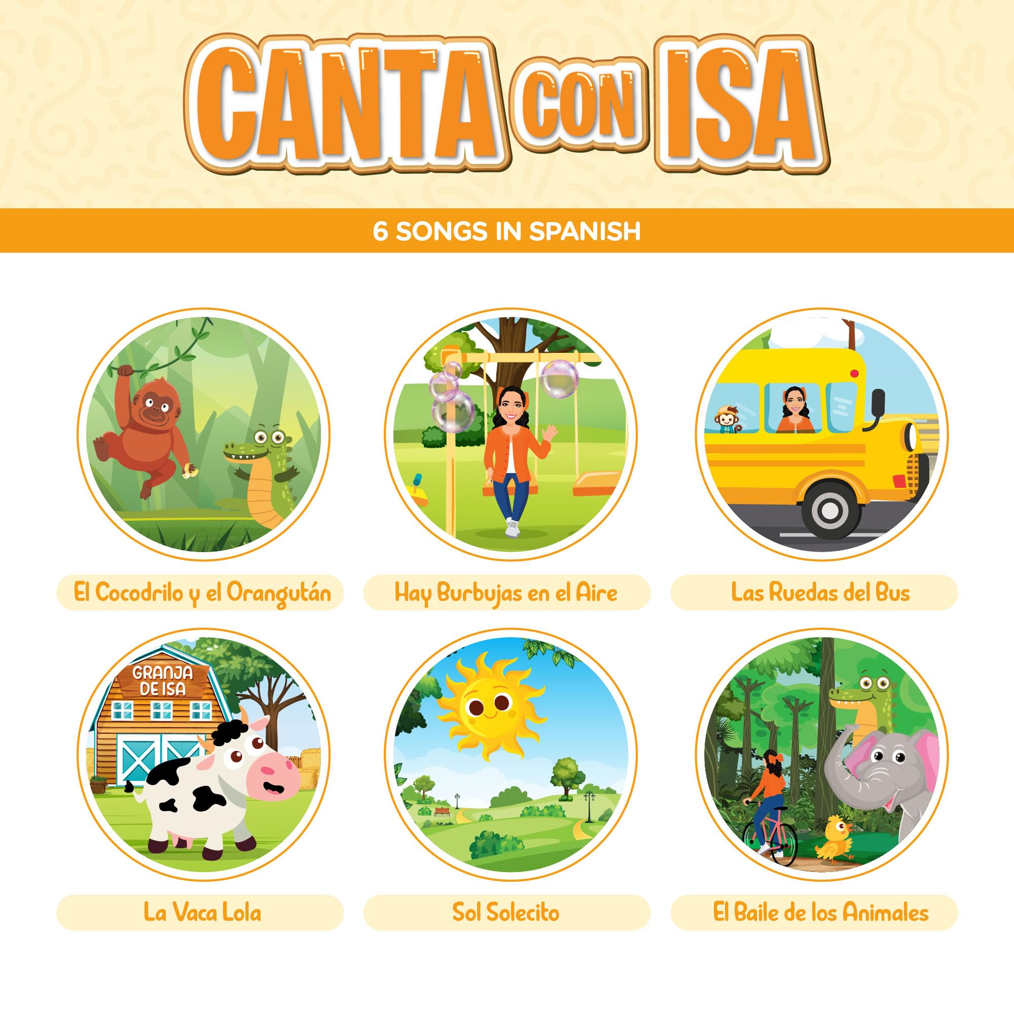 Aprende Peque Musical Sound Book Isa family play supports bonding through singing.