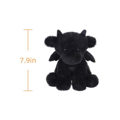 Apricot Lamb Baby-friendly Black Dragon Plush ideal for little ones.