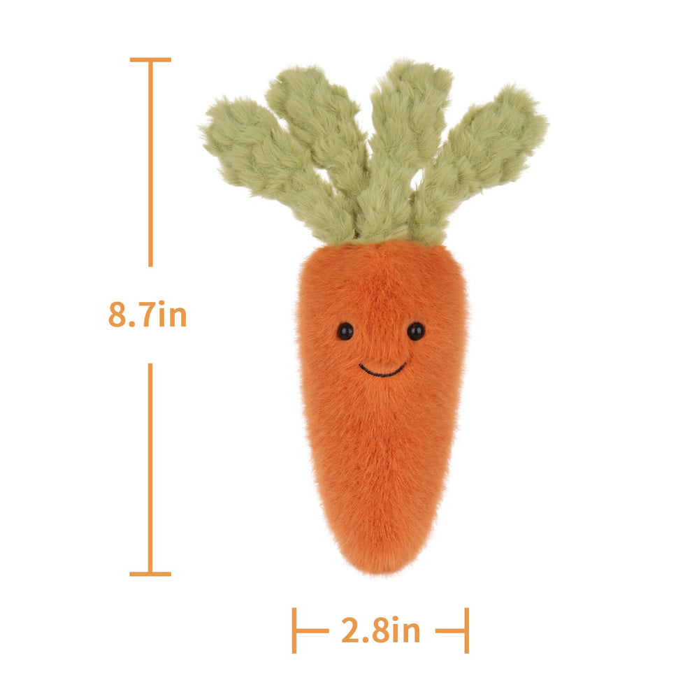Apricot Lamb carrot plush gift ready packaging, ideal for celebrations