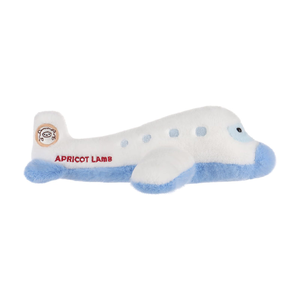 Apricot Lamb Comfort Plane in camping scene emphasizing portability and companionship