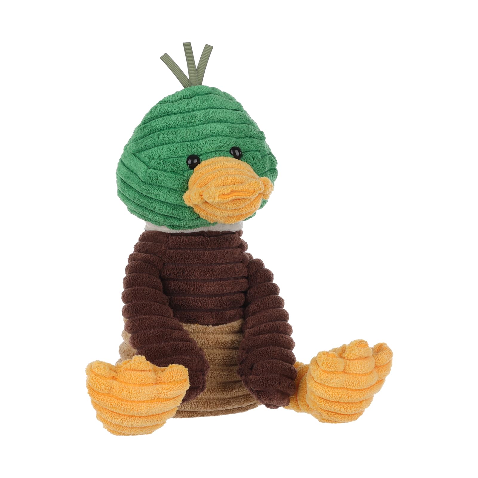 Apricot Lamb mallard duck in backpack for travel-friendly comfort