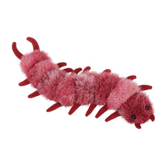 Apricot Lamb devil centipede plush full view, perfect for cuddling at home.
