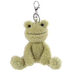 Apricot Lamb green frog keychain for bags and keys