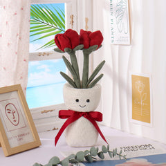 Apricot Lamb handmade plush fabric for lasting comfort.