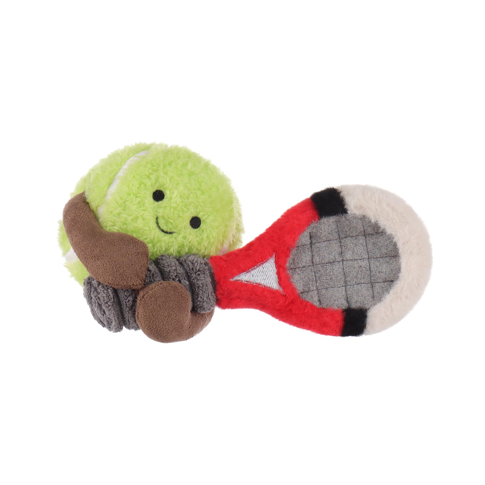 Apricot Lamb Happy Tennis fluffy material invites cozy touch