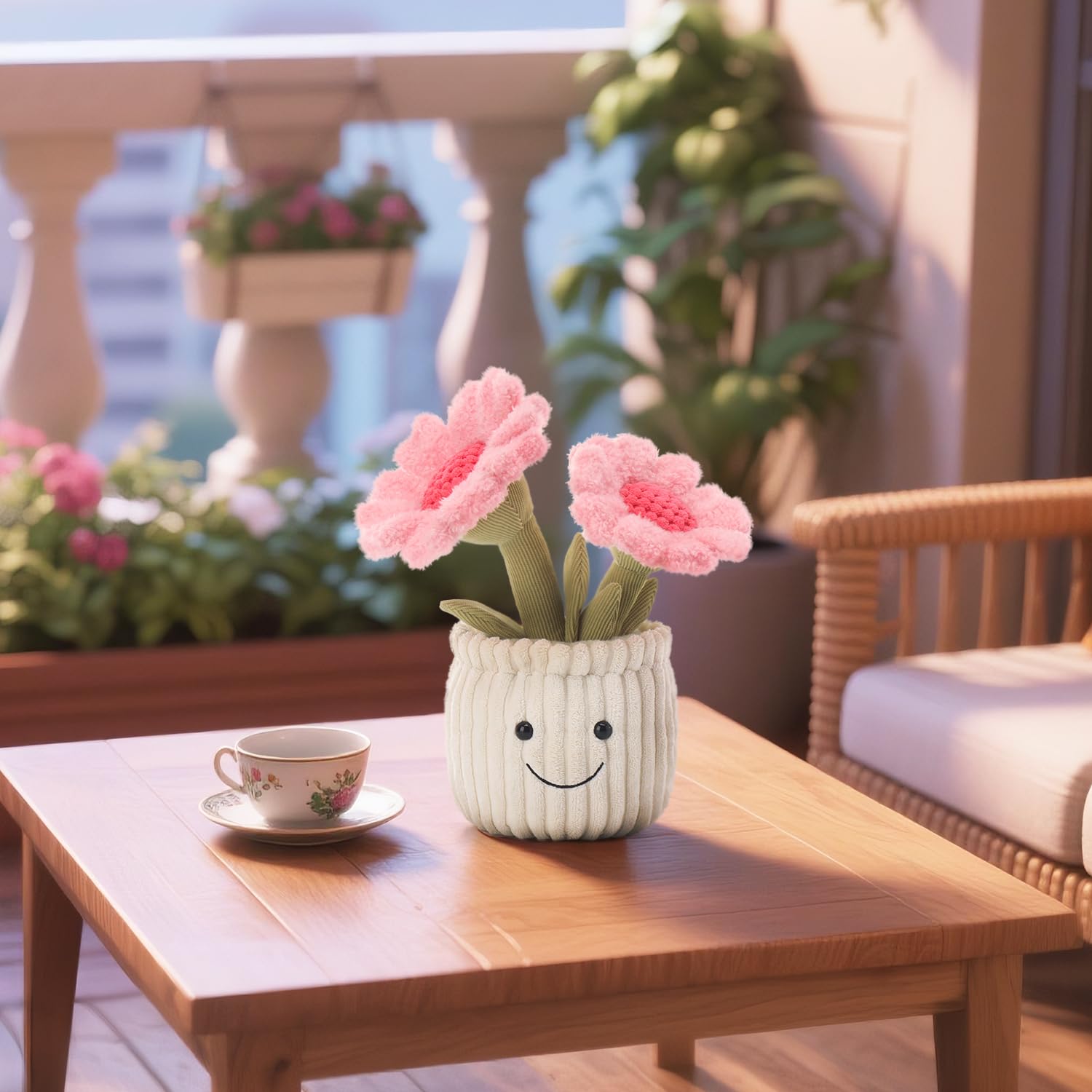 Apricot Lamb kawaii plushie ideal for gentle playtime