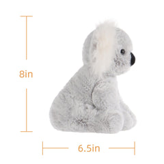 Apricot Lamb portable plush for outings and camping.