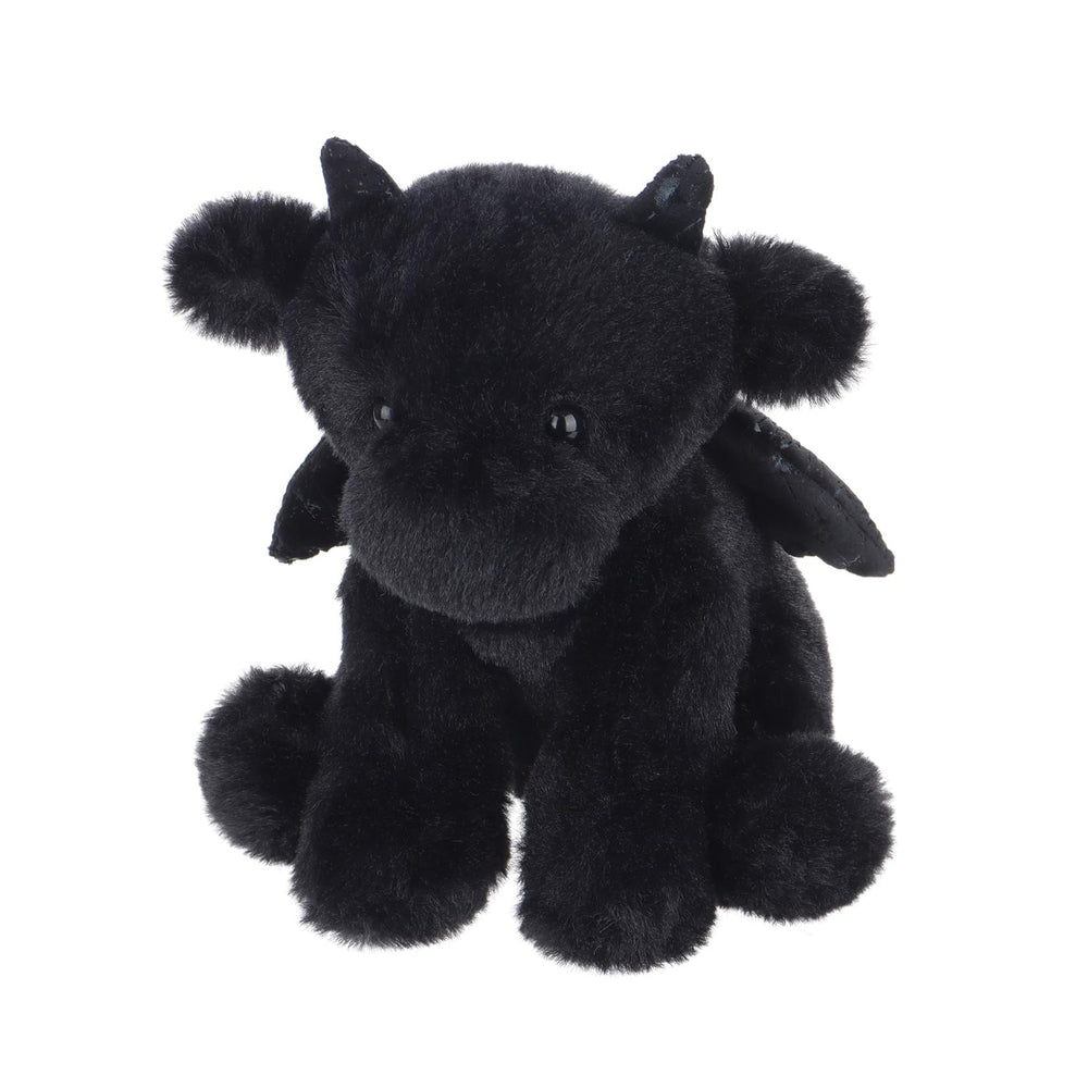 Apricot Lamb Travel-friendly Black Dragon Plush for on-the-go comfort.