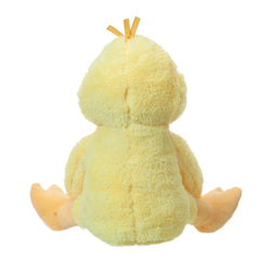 Apricot Lamb velvet duck plush travel companion for on-the-go play.