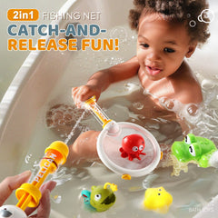 Aprilwolf wind-up shark glides through water to spark imagination