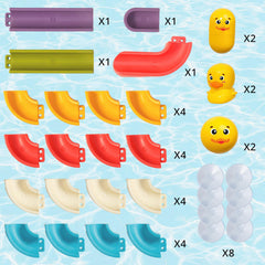 Aprilwolf Duck Slide gift idea for birthdays or holidays with playful bath fun.