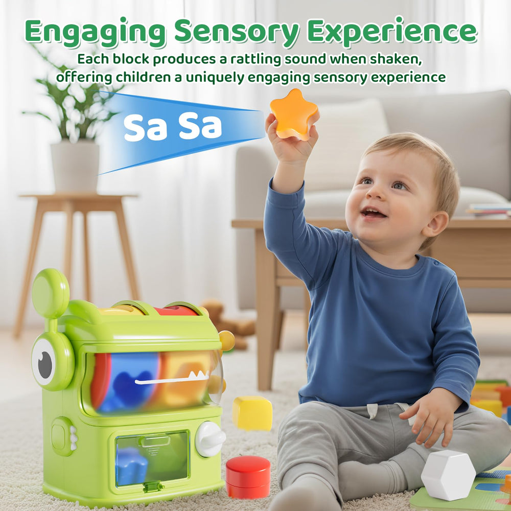 Aprilwolf bright shapes grab attention, supporting color recognition during play.