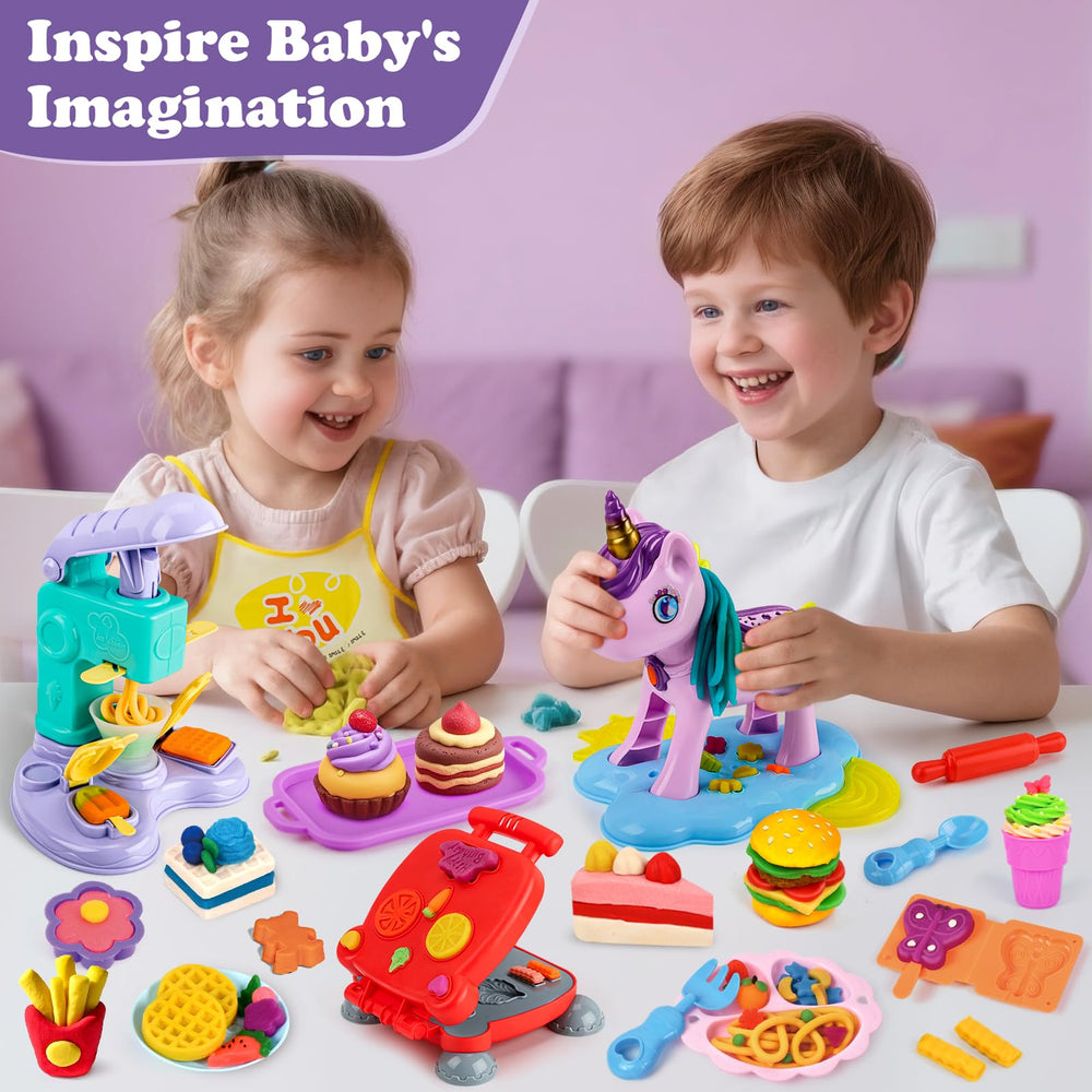 Aprilwolf safe-materials dough promotes worry-free imaginative sessions.