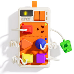 Aprilwolf sensory plug outlet socket promotes fine motor skills during plug-in play.