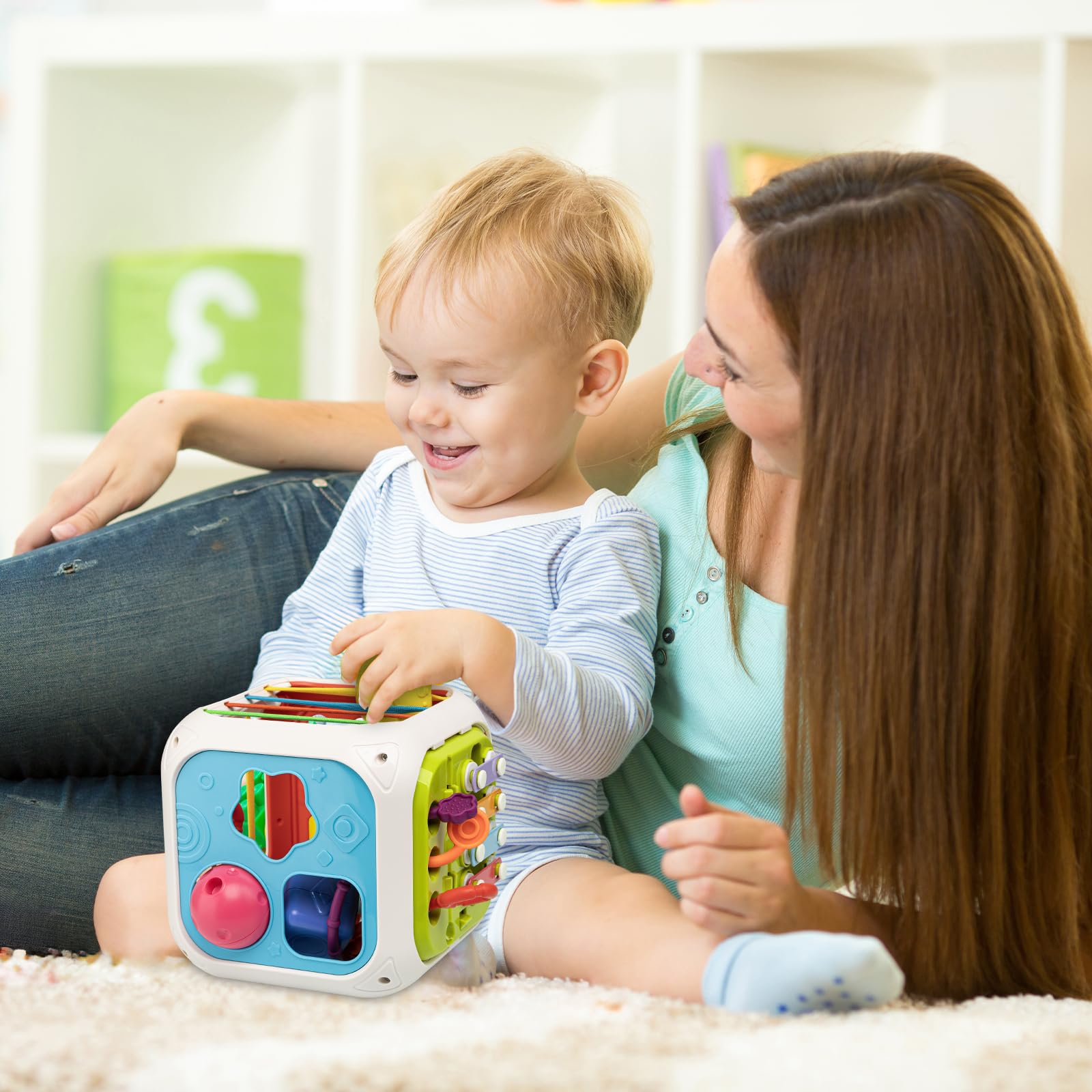 Aprilwolf Montessori toy makes a thoughtful first birthday gift option