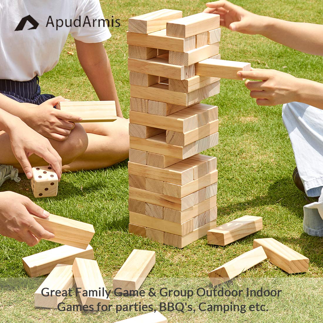 ApudArmis blocks with rounded edges ensure safe family play