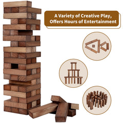 ApudArmis wooden blocks closeup highlighting smooth rounded edges.