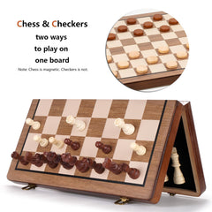 apyr aoma Large chess pieces for easy handling and visibility