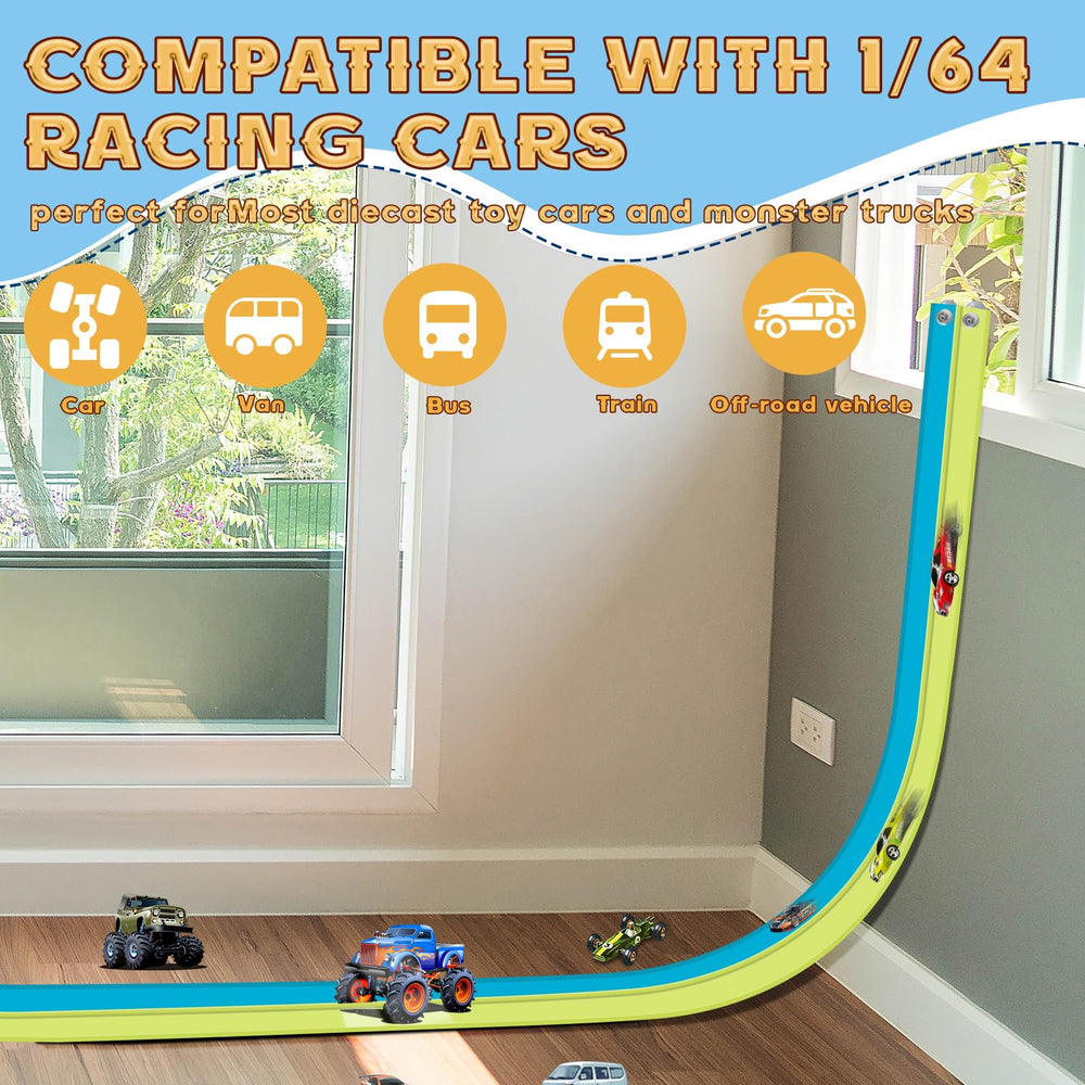 AQFR Flex Tracks suction cups provide strong adhesion on windows or tiles.