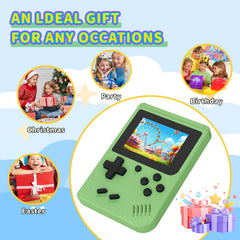 AQHH mini-plus game console 3-inch IPS screen close-up, vibrant colors.