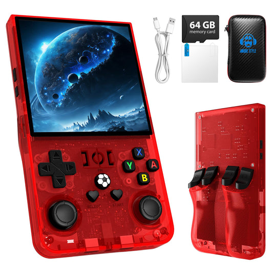 AQHH R36 Max front view shows a compact retro design for on-the-go play.