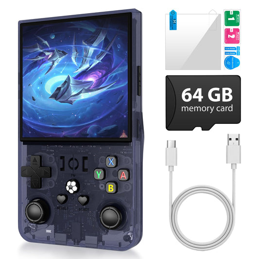 AQHH R36Max front view shows compact retro design for on-the-go play.