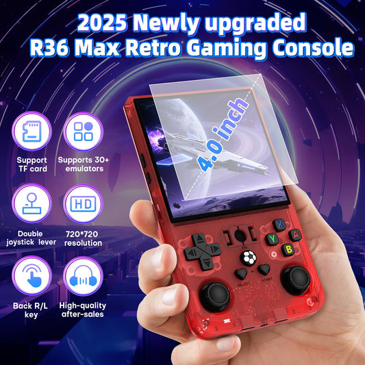 AQHH R36MAX with 4.0-inch IPS display delivers clear visuals on the go.