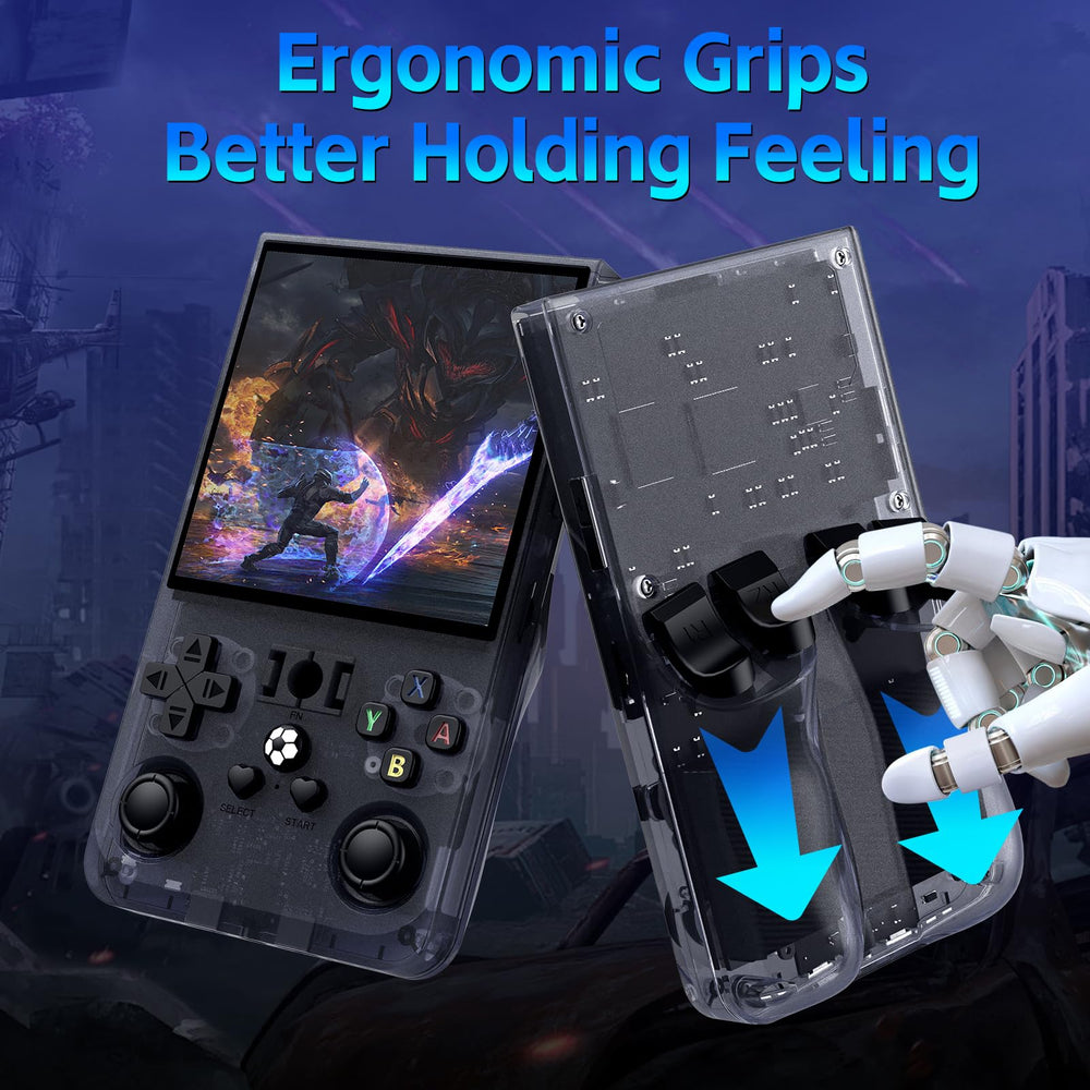 AQHH R36Max built-in speakers and 3.5mm jack provide flexible audio.