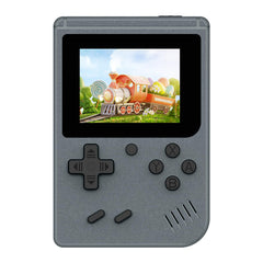 AQHH retro gaming console front view in gray for portable entertainment.