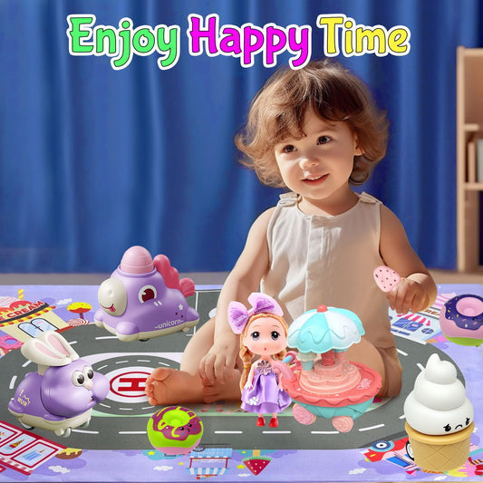 AquaArcc unicorn cart inspires creative storytelling during playtime.